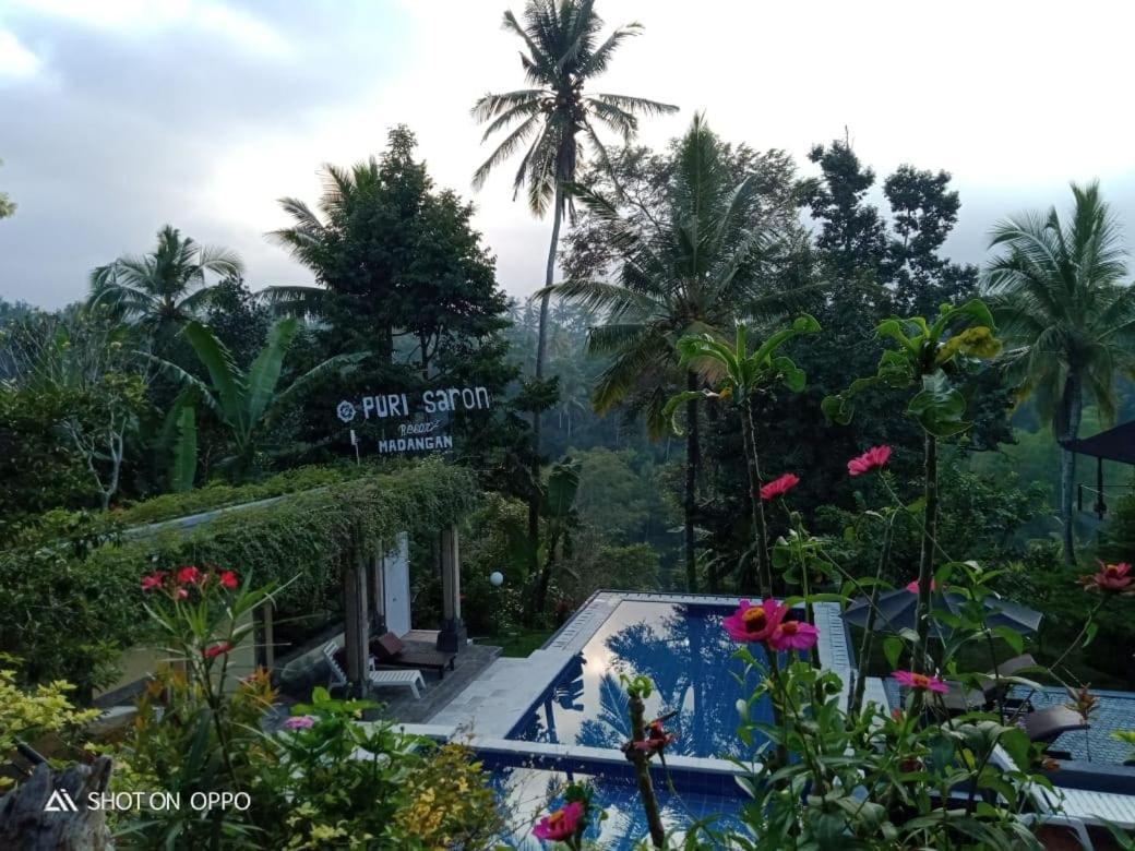 Puri Saron Hotel Madangan - Gianyar Payangan Exterior foto