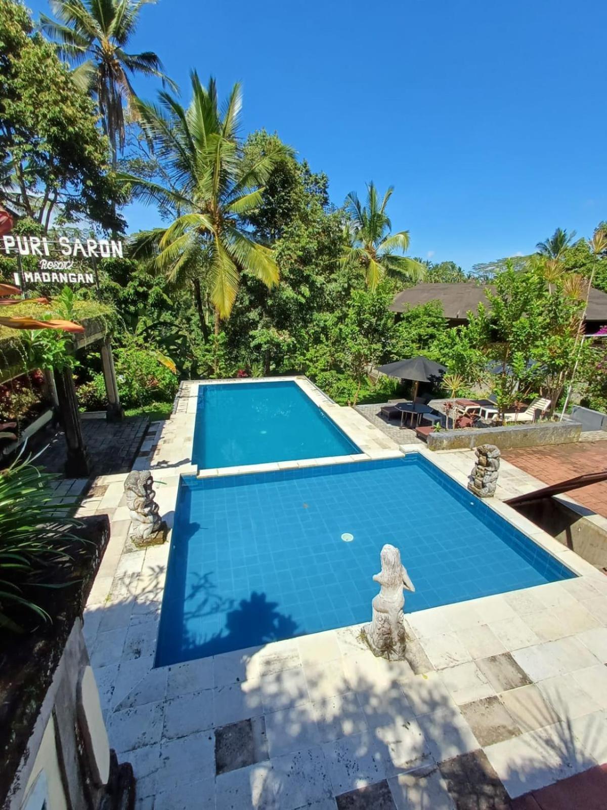 Puri Saron Hotel Madangan - Gianyar Payangan Exterior foto